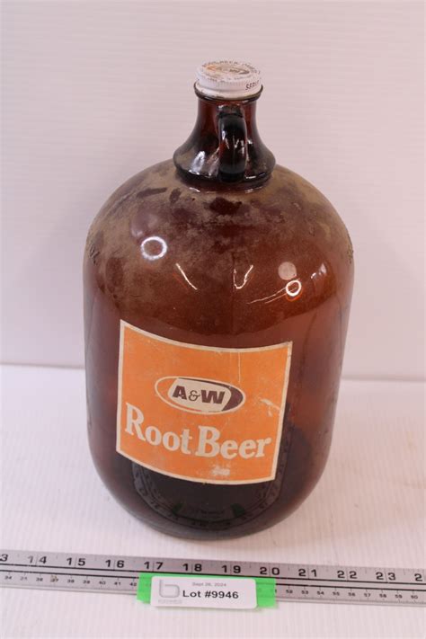 Root Beer Glass Bottle