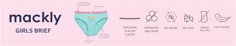Amazon.in: mackly: Girls Brief