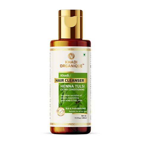 Buy Henna Tulsi Extra Conditioning Hair Cleanser SLS & PARABEN FREE ...