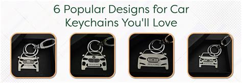 6 Popular Designs for Car Keychains You'll Love – Foundation Gift