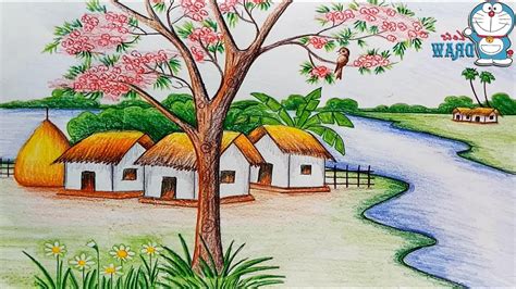 Scenery Drawing at GetDrawings | Free download