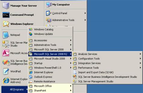 Access to SQL Server Program 的图像结果