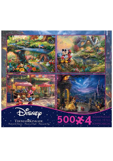 Thomas Kinkade Disney Puzzles