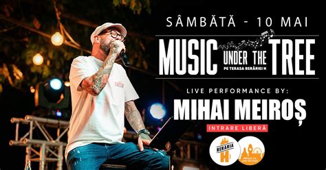 Mihai Meiroș #acoustic pe terasa Berăriei H, Beraria H, Bucharest, 10 ...