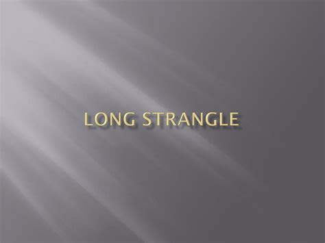 Ppt On Strangle Strategy 的图像结果