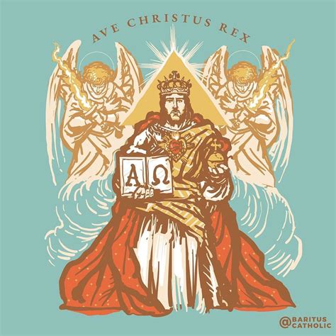 Ave Christus Rex - Hail Christ the King | Biblical art, Christian art ...