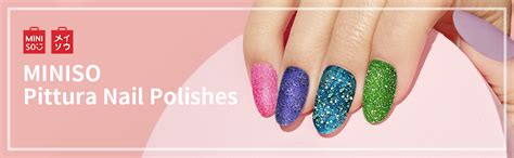 MINISO Long lasting Glossy Pittura Nail Polishes - Ocean : Amazon.in ...