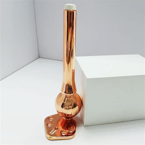 Rose Gold High-Pressure Aluminium Die-Casting Alloys Sofa Leg - Aluminum Alloy Sofa Legs and ...