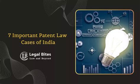Important Patent Law Cases of India: Brief Summaries