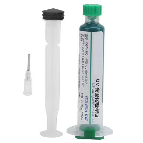 Solder Mask Ink, Green UV Light Curing Solder Paste, UV Curable Solder ...