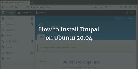 Drupal Install Linux 的图像结果