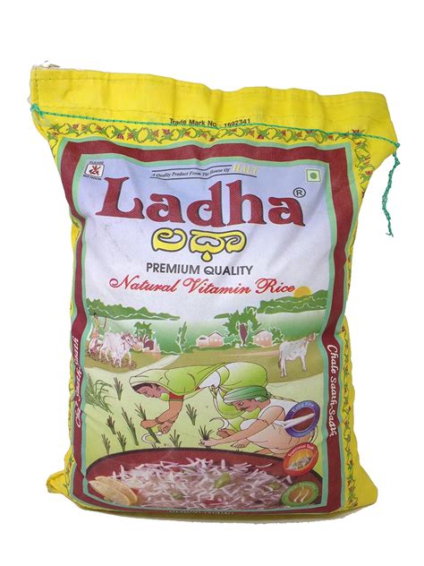 Ladha Rice - Natural Vitamin, 10kg Pack : Amazon.in: Grocery & Gourmet ...