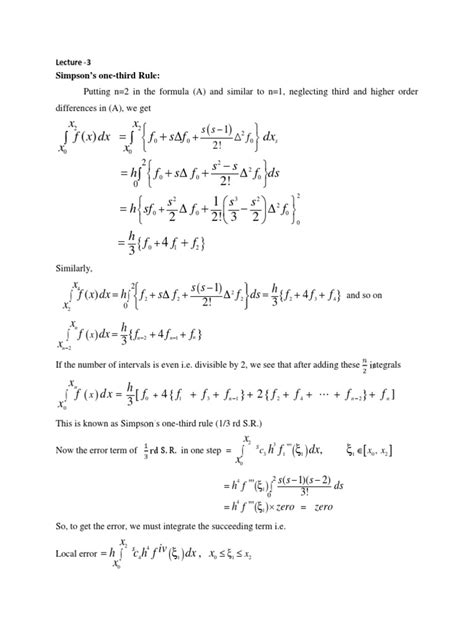 Simpsons Rule Explained 的图像结果