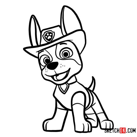Paw Patrol Drawing at PaintingValley.com | Explore collection of Paw ...