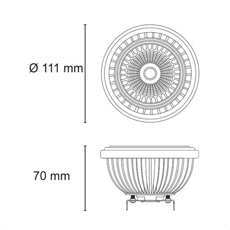 MEDIDAS AR111 – Iluminaciones LED