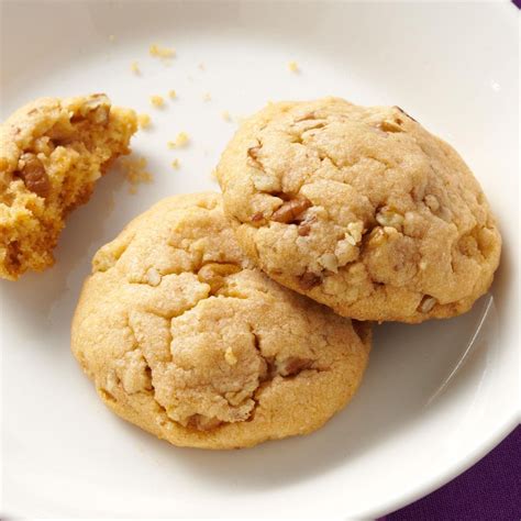 Butterscotch Pecan Cookies Recipe | Taste of Home