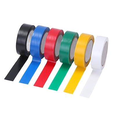 PASOW 6 pcs General Purpose Electrical Tape PVC India | Ubuy