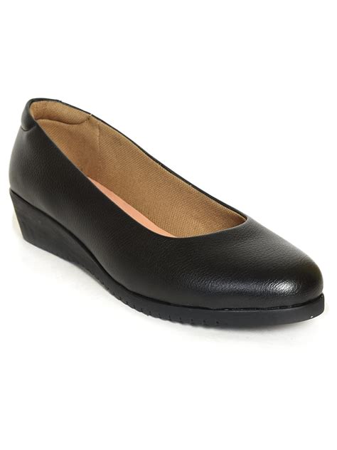Buy AJANTA Womens Black Formal Shoe SL0750 at Amazon.in