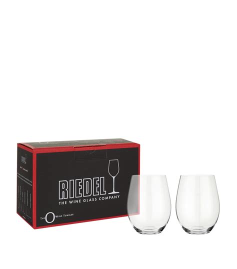 Riedel “O” Stemless Red Wine Glasses – Cabernet/Merlot (Set of 2 ...