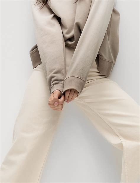 Buy Pure Cotton Ombre Sweatshirt at Marks & Spencer