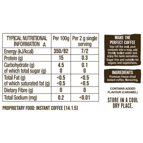 Buy BEANIES FLAVOURED INSTANT COFFEE - STICKS CREAMY CARAMEL 24G Online ...