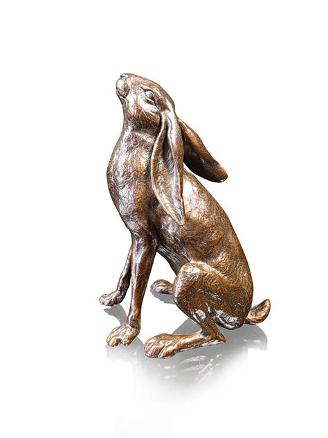 Large Hare Moon Gazing (1235) | Dean Kendrick