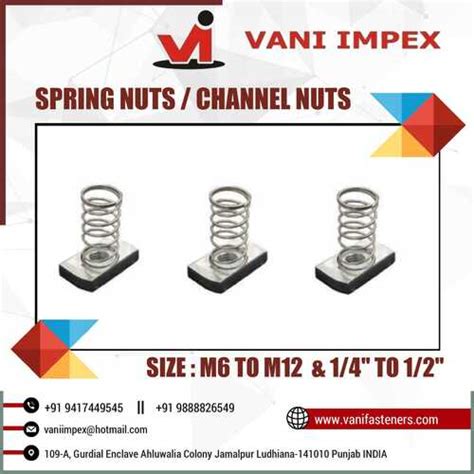 Image result for Spring Channel Nuts