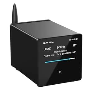 SMSL B200 Decoder Receiver Bluetooth 5.1 Audio Preamplifier CS43131 ...