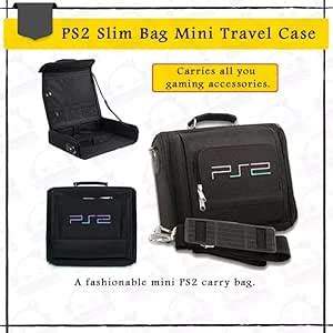 TCOS TECH PS2 Travel Bag Case Travel Backpack Storage Carrying Case ...