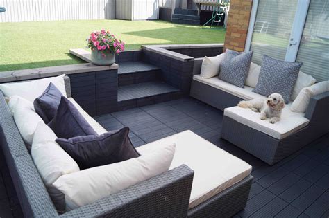 Give your dated patio an easy makeover with Primeur’s Recycled Rubber ...