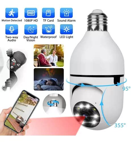 Vea los detalles de la imagen relacionada. Cámara IP de seguridad Yoosee Panoramic Wifi1080 Espi Lamp | MercadoLibre