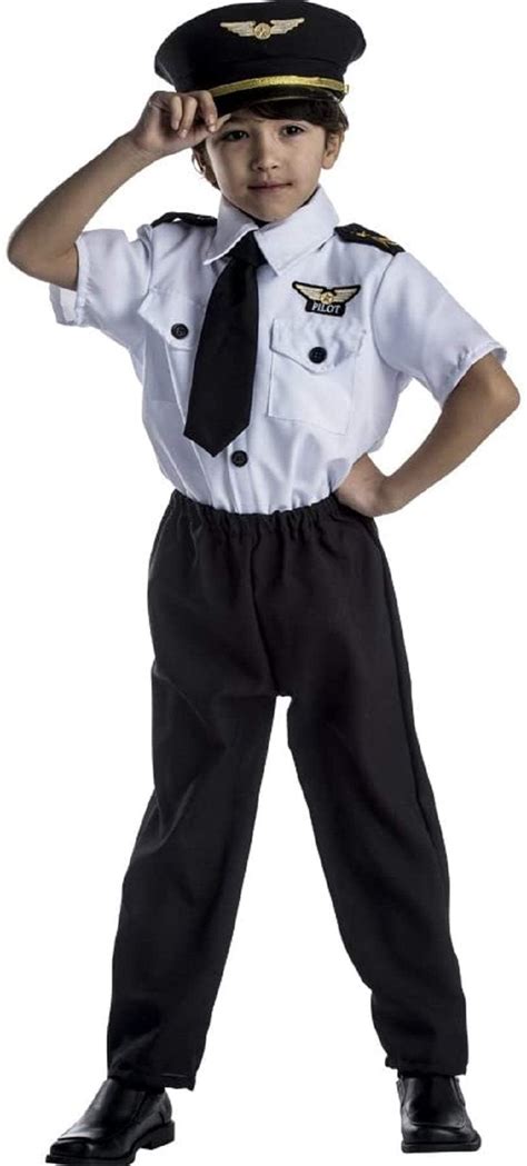 Buy Deluxe Childrens Pilot Costume Set - Medium Online at Low Prices in ...