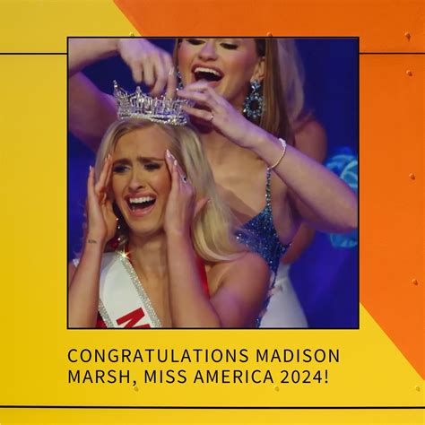 Miss America 2024 Winner: Who Is Madison Marsh, Hanley House The New ...