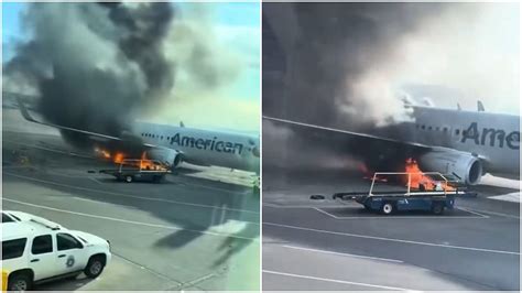 VIDEO: Dallas-Bound American Airlines Plane With 178 Onboard Catches ...