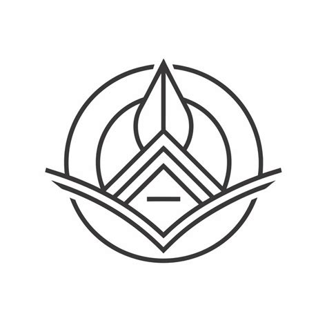 Creative and elegant minimalistic logo design vector for technology and ...