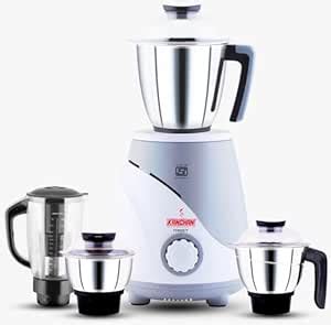 Buy Kanchan Triset Plus Mixer Grinder 750W | 4 Multipurpose Stainless ...