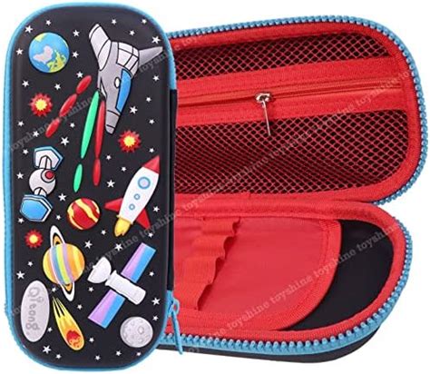Toyshine Ethylene Vinyl Acetate (Eva) Space Rocket Hardtop Pencil Case ...