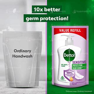 Dettol Skincare Handwash Pouch | Buy Dettol Skincare Online at Truemeds