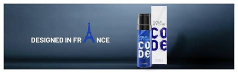 Wild Stone CODE Titanium Long Lasting No Gas Body Perfume for Men, Pack ...