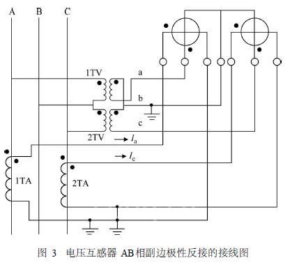 电压互感器副边极性接线对电能表计量影响分析-国际金属加工网