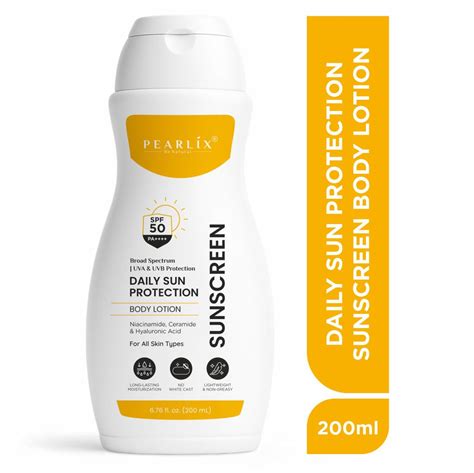 Sunscreen Body Lotion For All Skin Type with SPF 50 PA++++ Broad Spect ...