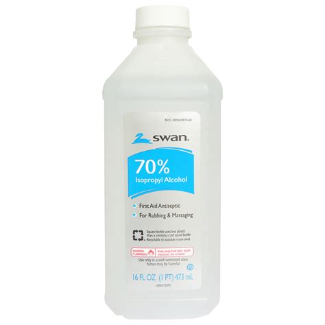 Alcohol Liquid 70% Isopropyl 16oz - Neuromedical Supplies from ...