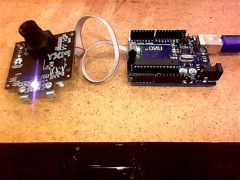 Pixy Camera Arduino 的图像结果