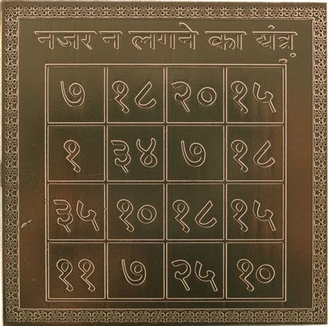 Om Shree Siddhi Vinayak Murti Bhandar Najar Na Lagne Ka Yantra For Home ...