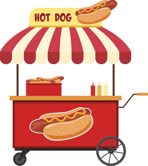 Hot dog clipart design illustration 9381177 PNG