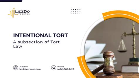 Intentional Tort- Analyzing the Subsection of Tort Law