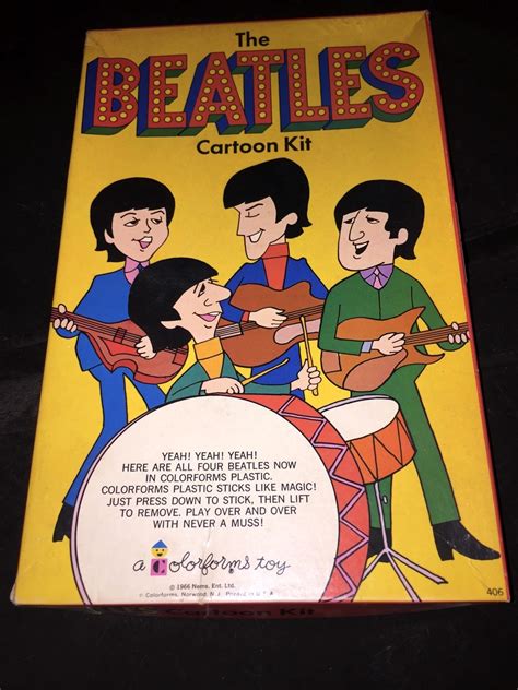 Image result for Beatles Colorforms Set