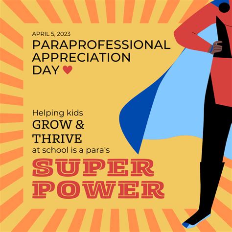 Announcement: Paraprofessional Appreciation Day, April 2023 – SEPAC SOMA