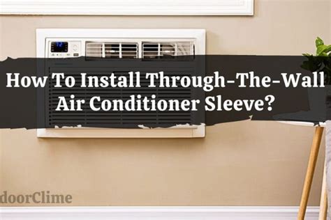 Image result for Install Window AC In-Wall