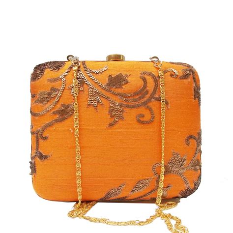 AHSCrafts sequence flower Women's Clutch : Amazon.in: Fashion